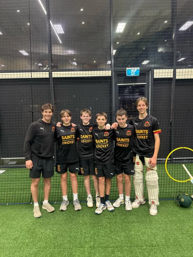Congratulations to GICC juniors Luke Macey, Marco van der Pligt, Sam Rojko, Charlie McBride, and Flynn Skelton, who have recently been selected to participate in the @stkildacc Shane Warne Academy as part of its male U16 pathway program. The cricketers have been training through the winter at the Junction Oval covering all aspects of their game, including physical, mental, and technical skills. We're excited to see these young lads on the field this summer as they continue their cricketing development!